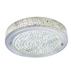 vesta led 40cm ceiling flush in chrome