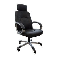 Viking Leather Air Office Chair In Black