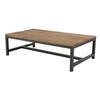 Vineyard Rectangular Wooden Coffee Table In Old Elm
