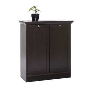 Weston Storage Cabinet In Darkwood With 2 Doors
