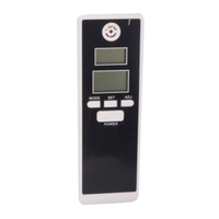 0.01% BAC Dual Display Digital Alcohol Breath Tester with LCD Display Black