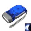 10 Lumens No Battery Dynamo Crank Wind 3 LED Flashlight Torch