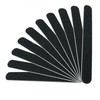 10 Professional Nail File Slim Buffing Sandpaper Black