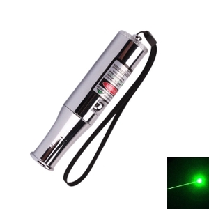 150mW 532nm High Power Green Laser Pointer Silver (1*CR2)