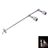2 LED 200 Lumens 6000K White Double Universal Desk Lamp