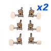2 x Classical Guitar String Tuning Peg Tuner Machine Head