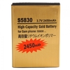 2450mAh Battery for Samsung Galaxy Ace S5830 Gold