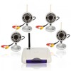 2.4GHz 4CH USB Receiver Kit with 4 Wireless Security Cameras