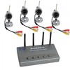 2.4Ghz 4CH Wireless Receiver with 4 Night Vision Wireless Camera R530+C801