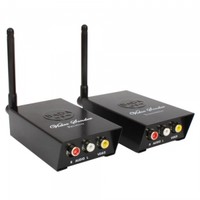2.4GHz WiFi Wireless A / V Security Camera Transmitter and Receiver Black