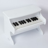 25 Keys Tabletop learning System Piano for Kids White