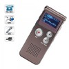 2GB USB Sound Control Digital Voice Recorder with MP3 Function CL-R30 Claret Red