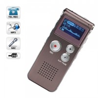 2GB USB Sound Control Digital Voice Recorder with MP3 Function CL-R30 Claret Red