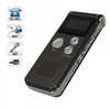 2GB USB Sound Control Digital Voice Recorder with MP3 Function CL-R30 Iron Gray