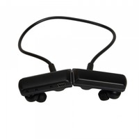 2GB W252 Headset MP3 Player with Waterproof Function Black