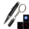 3 in 1 5mW 650nm Red Laser Pointer Keychain Black (3*LR44)