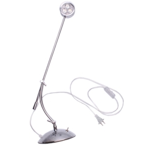 3 LED 300 Lumens 6000K White LED Round Head Portable Work Table Lamp