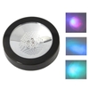 3 LED Bulbs Flash Illuminant Drinking Cup Bottle Light Mat Coaster Black