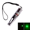 30mW 532nm Bottle Style Green Laser Pointer Silver (1*CR2)