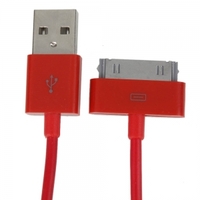 3M USB Data & Charging Cable for iPhone/iPad/iPod Red