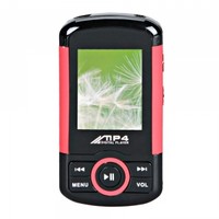 4G 1.8 MP4 Player with E-Book Function Red
