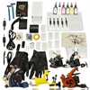 5 Gun Tattoo Machines Kit Needles Grips Tips 6 Inks TM00703