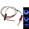 60cm 60 LED Car Soft Strip Lights Side Light 12V Blue