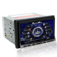 7 2Din Touch Screen Bluetooth Car DVD Player With GPS DVB-T RDS P-7001