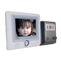 7" TFT LCD Hands Free Color Visible Video Door Phone