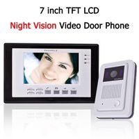 7" TFT LCD Night Visual Colour Video Doorphone Access Control System ZDL-339M+ZDL-3700B