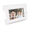 7 TFT LCD Rotating Stents LCD Digital Photo Frame with 2GB Memory Card White