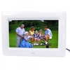 7 TFT LCD Ultra-thin Digital Photo Frame with 2GB Memory Card White