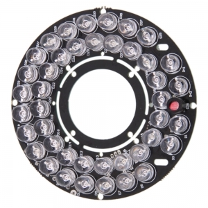 8 42-IR LED DC 12V Illuminator Board for 110 Model Shell Security Camera