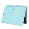 8 Embossed Tablet PC Leather Case Protective Jacket with Steel Hooks Green