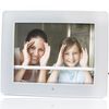 8 GADMEI Digital Photo Frame with 2GB Memory Card White