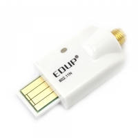 802.11N Mini Wireless Network Adapter with Antenna White