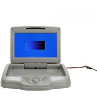 9 HD Screen Ceiling Car DVD Player Built-in speaker Gray DZ-003