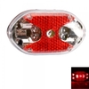 9 LED Safety Warning Bicycle Tail Light with Red
