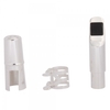 A2 Alto Saxophone Metal Mouthpiece Silver with Cap and Ligature 5