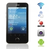 A3000 3.3 Touch Screen Android 2.2 Dual SIM Standby Quan-band GSM Smart Phone Black