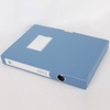 A4 Paper PP File Box document Case Blue