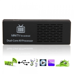 A9 MK808 Android 4.1 Mini PC Dual Core Black (1G DDRIII RAM 8G ROM )
