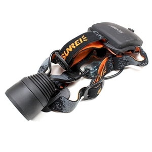 Aurora A3 1W 4 LED 4 Modes Plastic Camping Headlamp