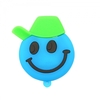 Blue Smiling Head Shaped Cartoon 8GB USB Flash Memory Drive