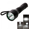 C9 Q5 5W 350LM 5 Modes LED Flashlight Torch Black