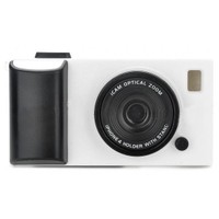 Camera Style Protective Hard Case for iPhone 4/4S White