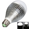 E27 12W 960-1080LM 5500-6500K High-power White Light LED Light Bulb Silver Fins (85-265V)