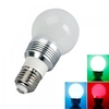 E27 3W 100 Lumen RGB LED Light Bulb (85-265V)