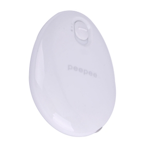 Egg Shape Portable Digital Hand Warmer Rechargeable White