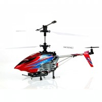 F162A 4 Channel Alloy 2.4G Remote Control RC Helicopter with Gyro Red